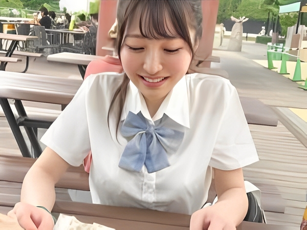 【禁断の未成年不倫】バイト先の制服女子と秘密のデート♡大人の身体に成長したキツマンに、ガチ挿入で感じまくる！！